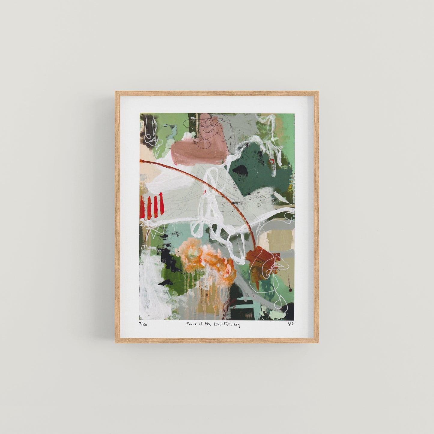 South of the Lake: Felicity Print